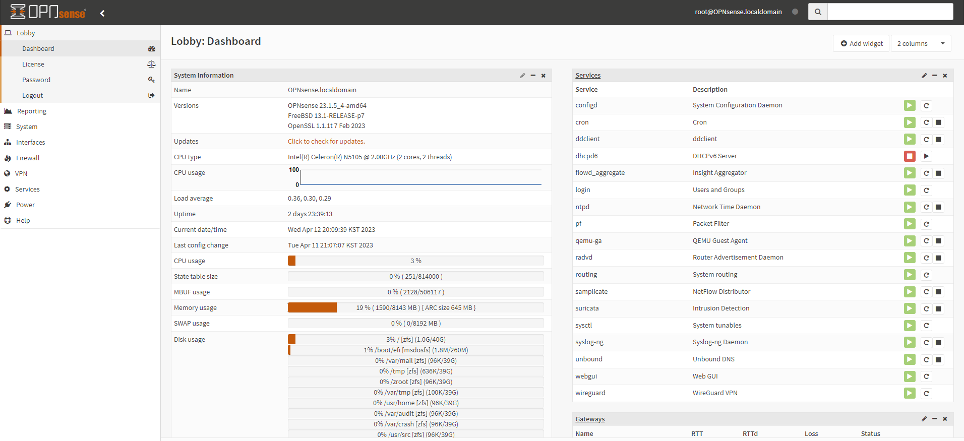 Proxmox + OPNsense 구축 팁